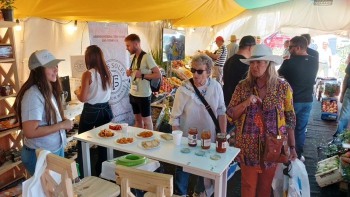 Stand de San Pedro en Expoagro 2024