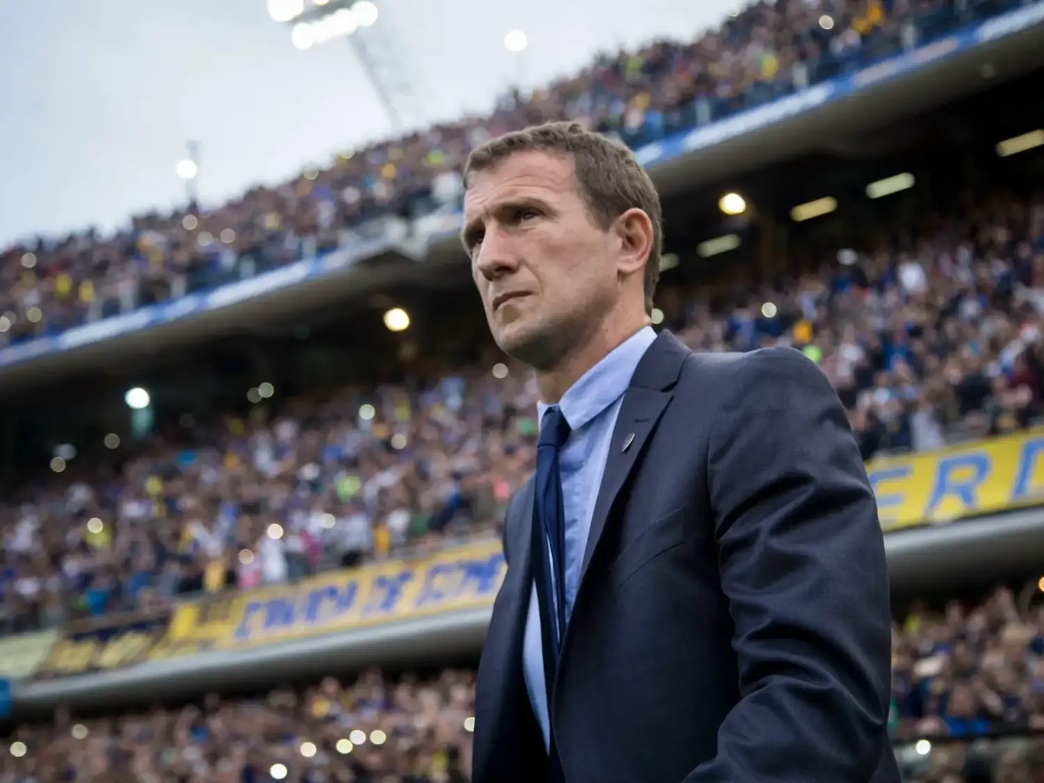 Arruabarrena, el conductor de un Boca que ilusiona a sus hinchas.