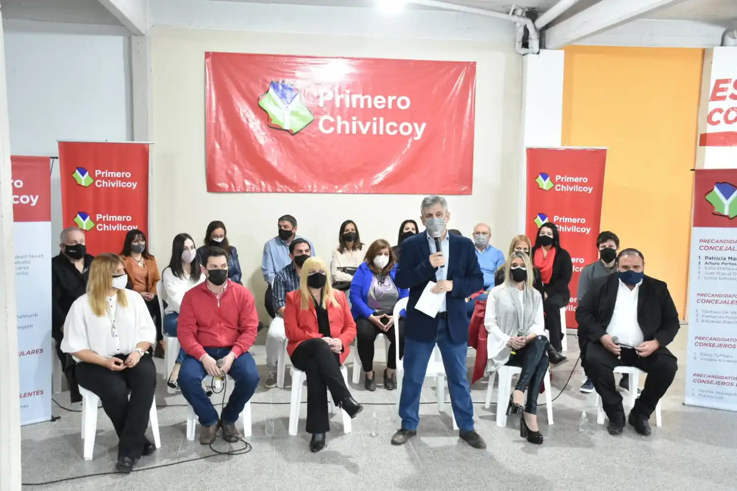 Elecciones PASO 2021: Britos presentó la boleta corta de "Primero Chivilcoy"