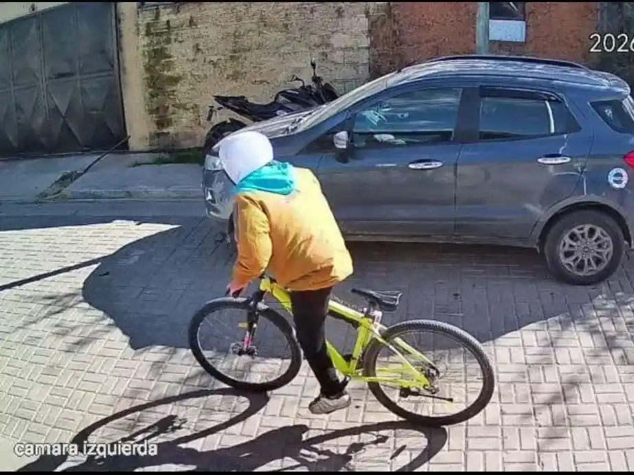 Las cámaras de seguridad captaron el momento.