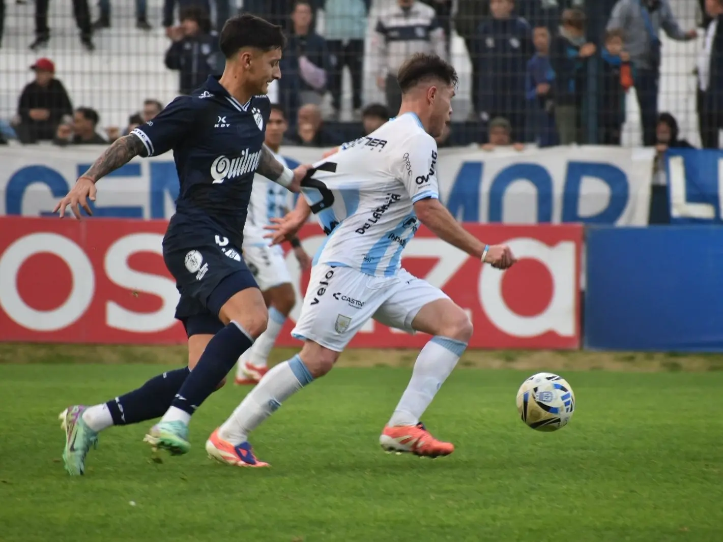 La Crema no jugó bien y perdió 2 a 0 con Quilmes en el Centenario. Foto: Prensa AR