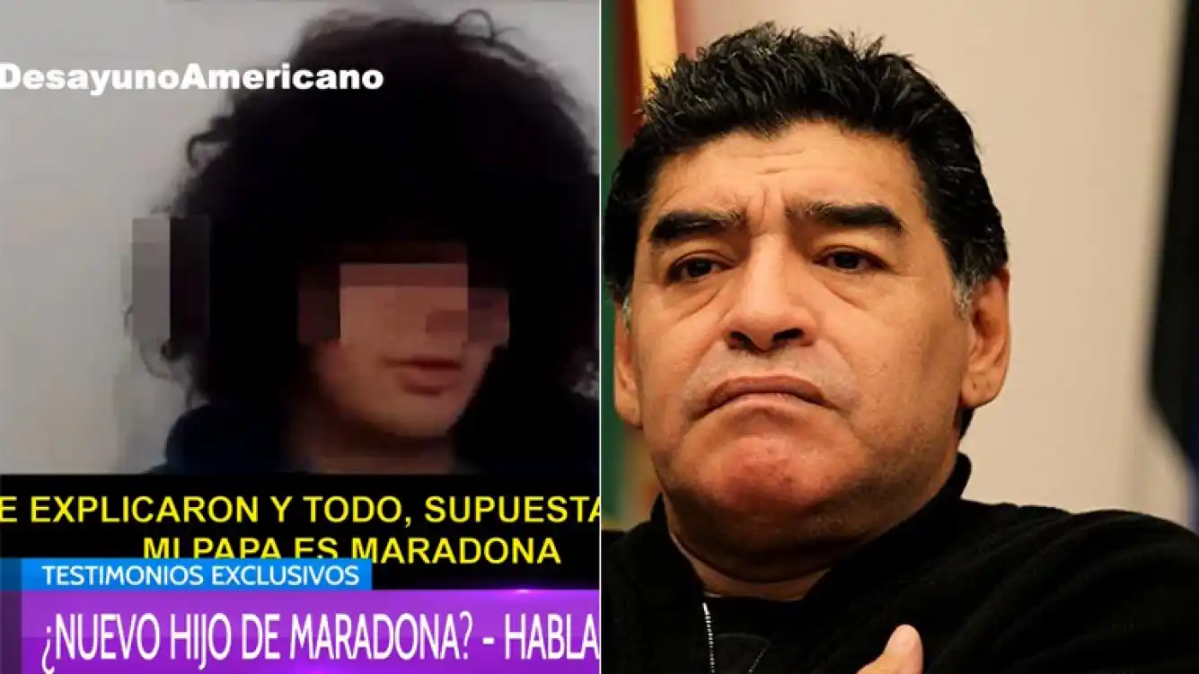 Un joven de 15 años asegura que podría ser hijo de Maradona