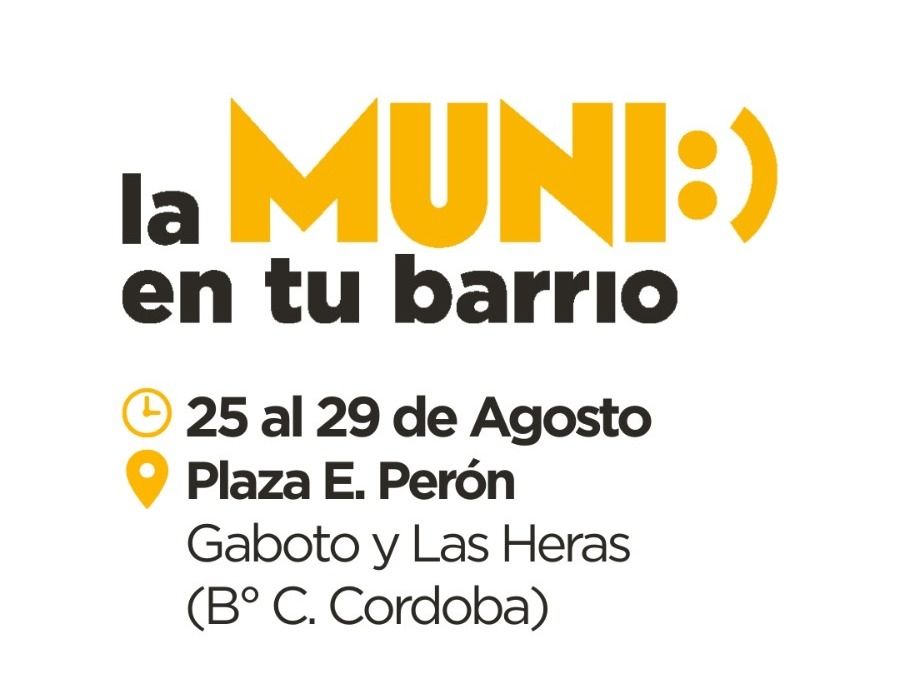 "La Muni en tu barrio" se traslada al barrio Central Córdoba