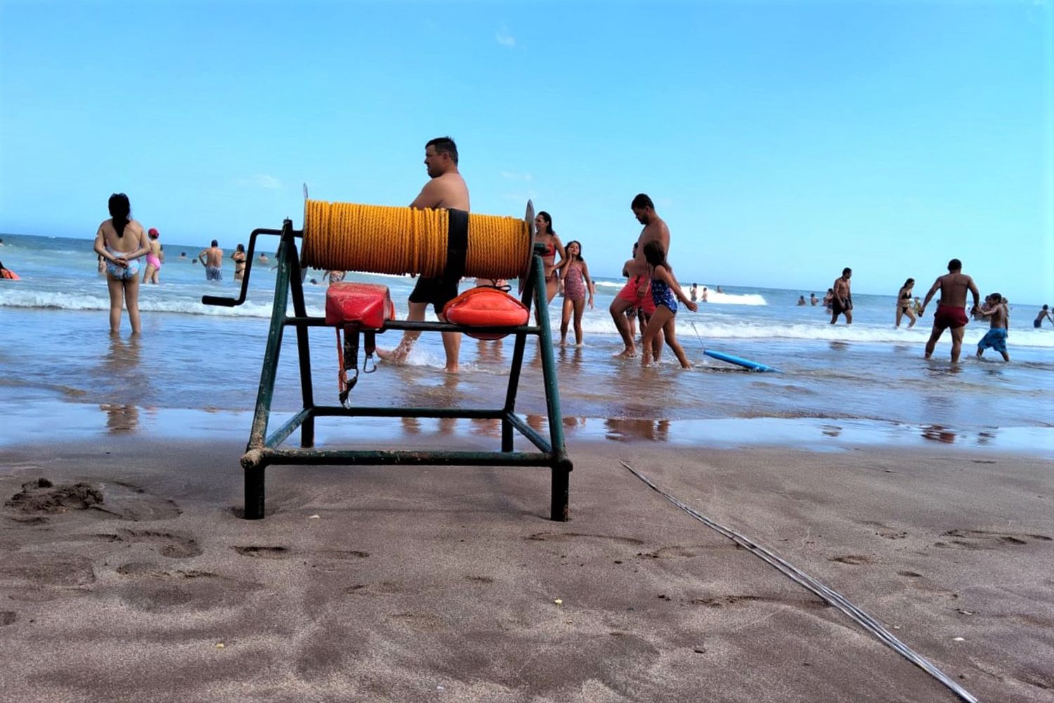 Servicio en la playa