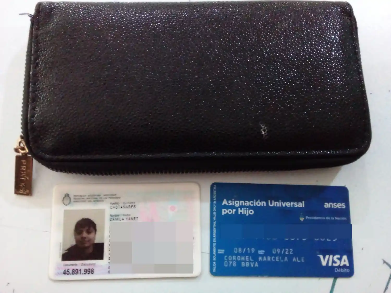 José encontró esta billetera