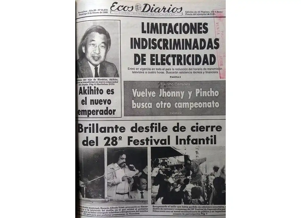 Domingo 8 de enero de 1989