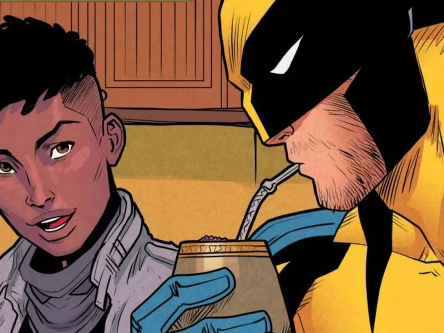 Ransom, el primer superhéroe argentino de Marvel, compartió un mate con Wolverine y se viralizó