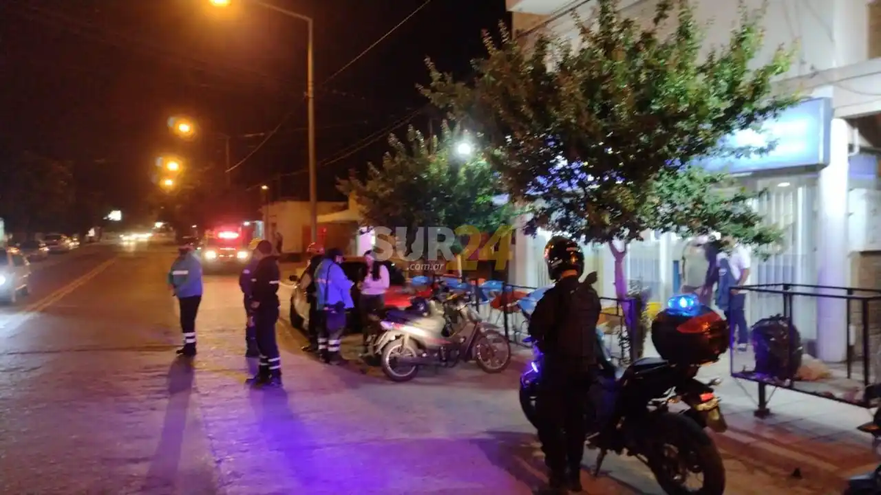 Tarde-noche con dos accidentes de tránsito en las calles de Venado