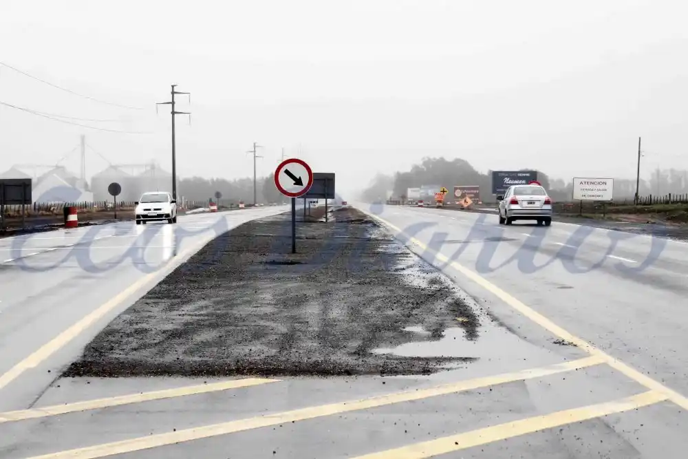 Ruta 88: está casi lista la doble vía en el acceso a Quequén
