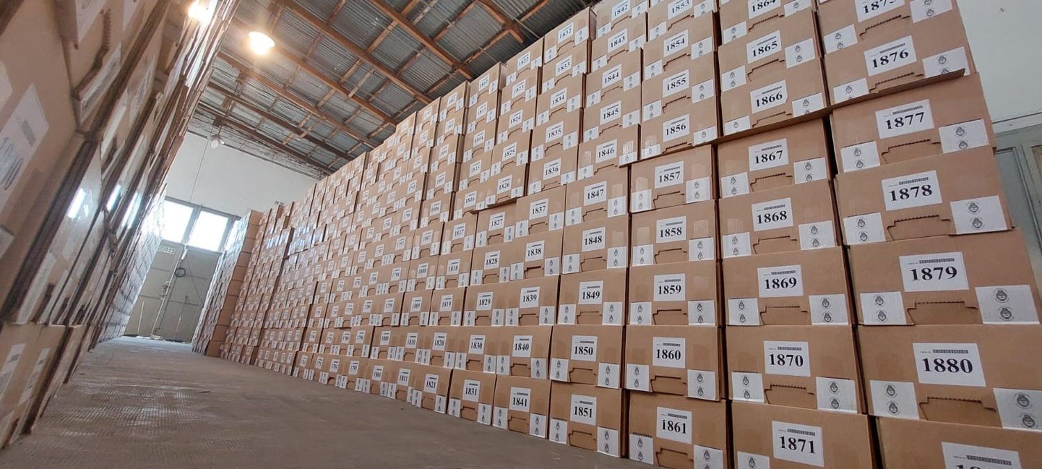 Comienza el despliegue de urnas y materiales para las elecciones del domingo en Entre Ríos