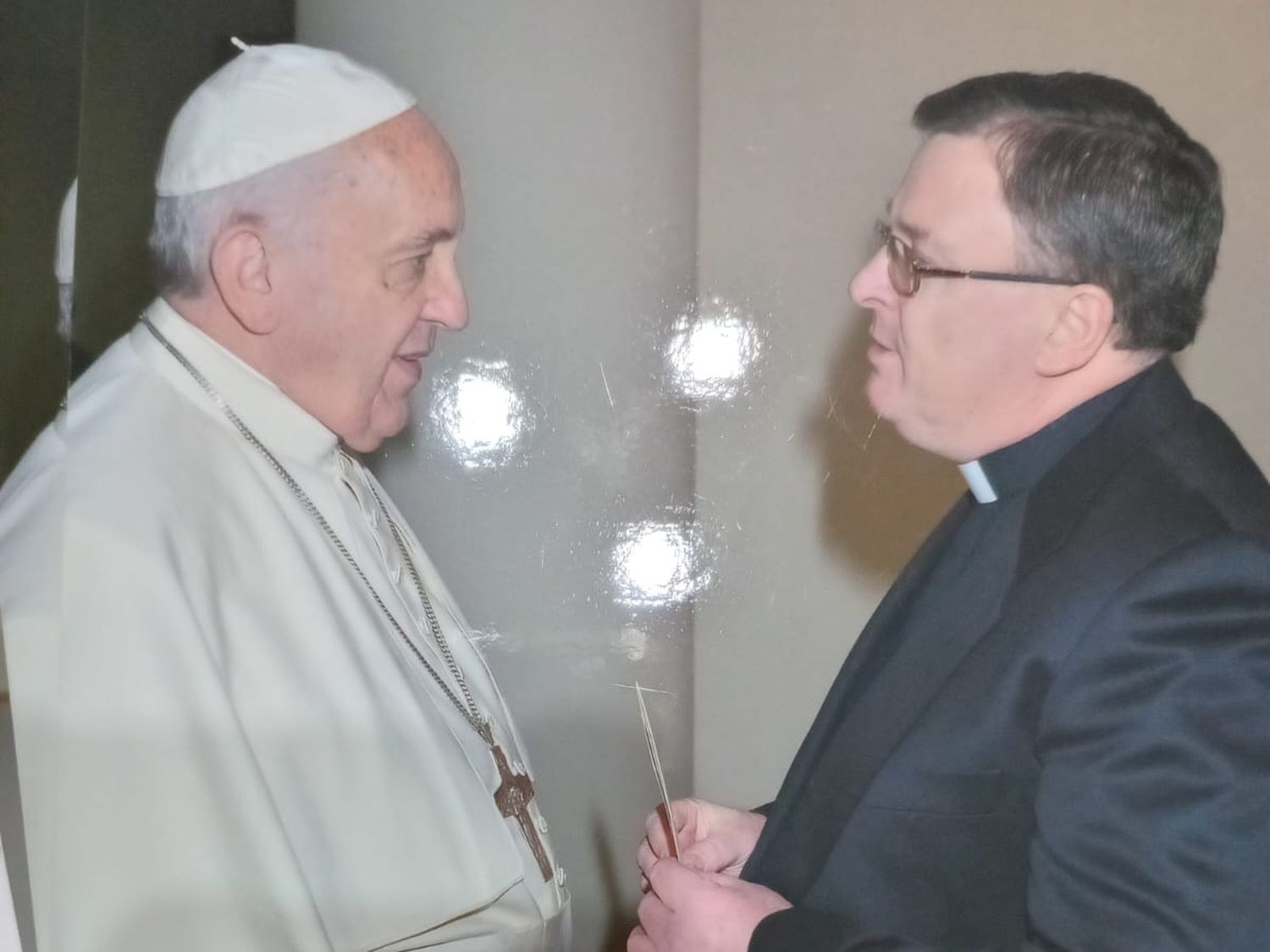 “Afectivamente es inevitable el dolor, pero es el momento que Dios decidió para él”