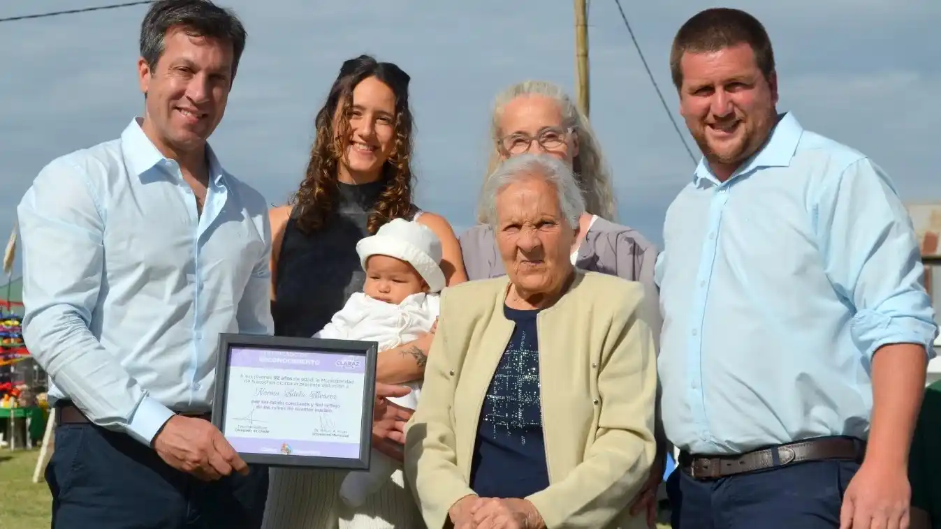 Homenajes a los residentes más longevos