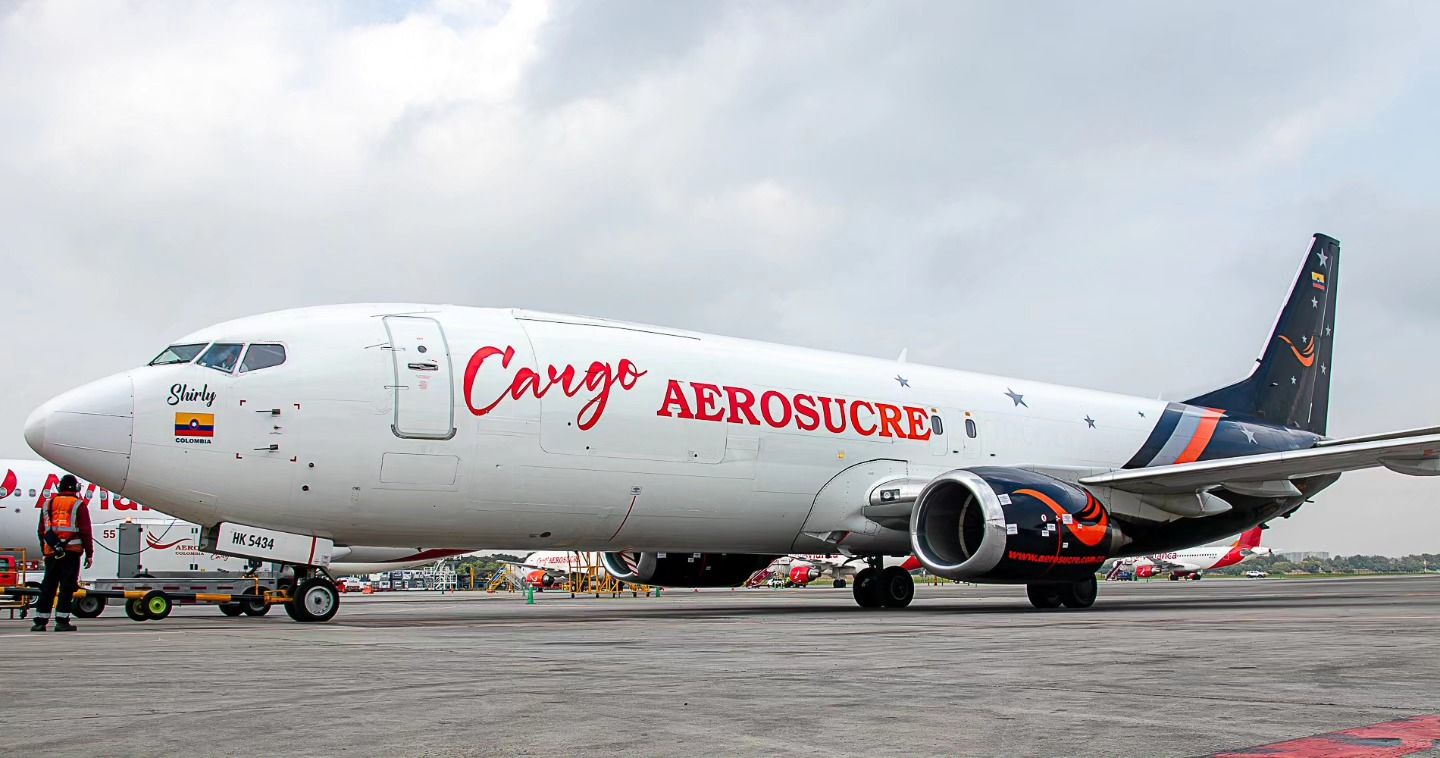 Aerosucre iniciará operaciones de carga en Guyana en 2025