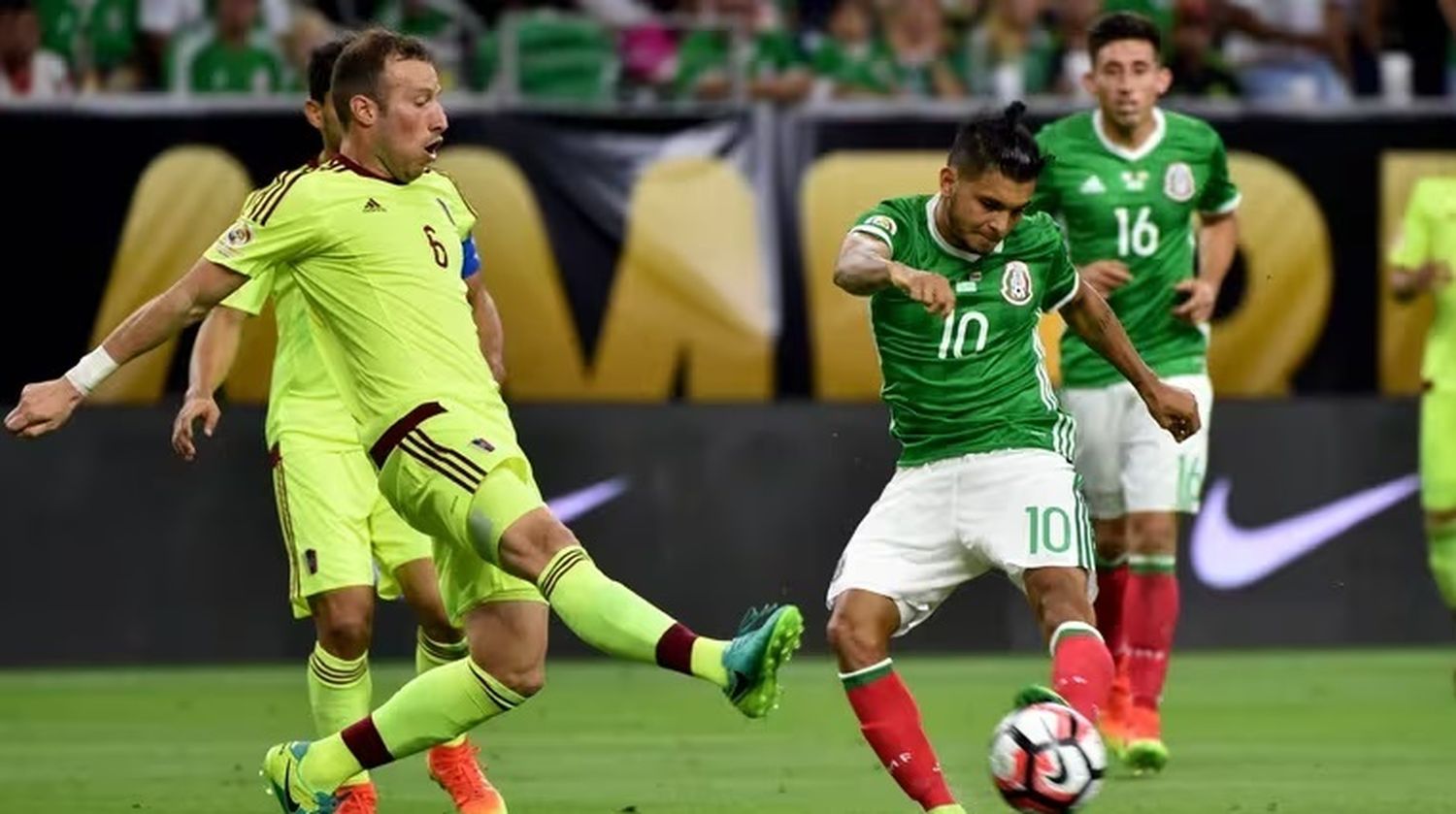 México y Venezuela se enfrentaron en la Copa América Centenario 2016