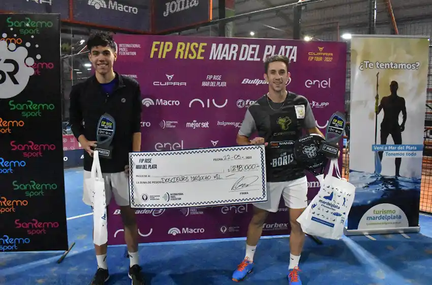 Leite-Cuello, ganadores del FIP RISE de Mar del Plata