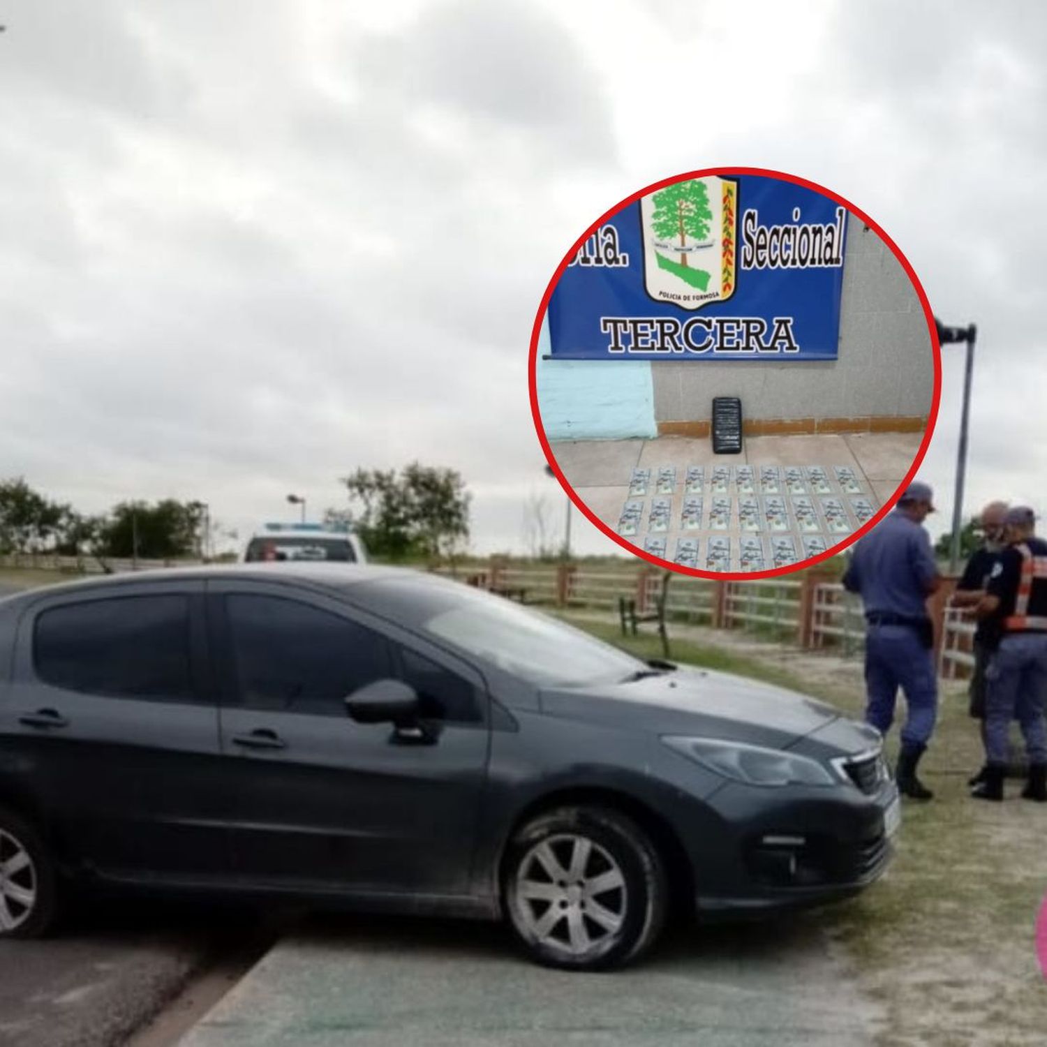 Lo asistieron tras chocar un poste de luz y terminó detenido por agredir a su pareja y robarle dólares