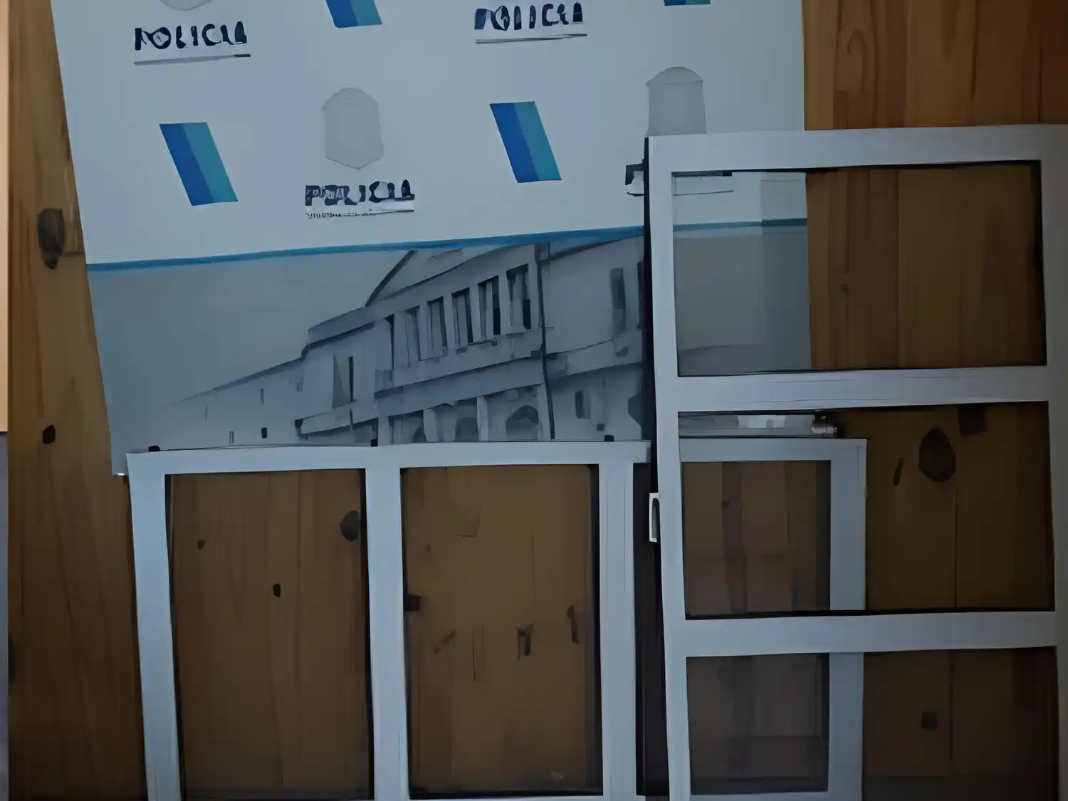 ventanas de aluminio robadas en iglesia evángelica río tala
