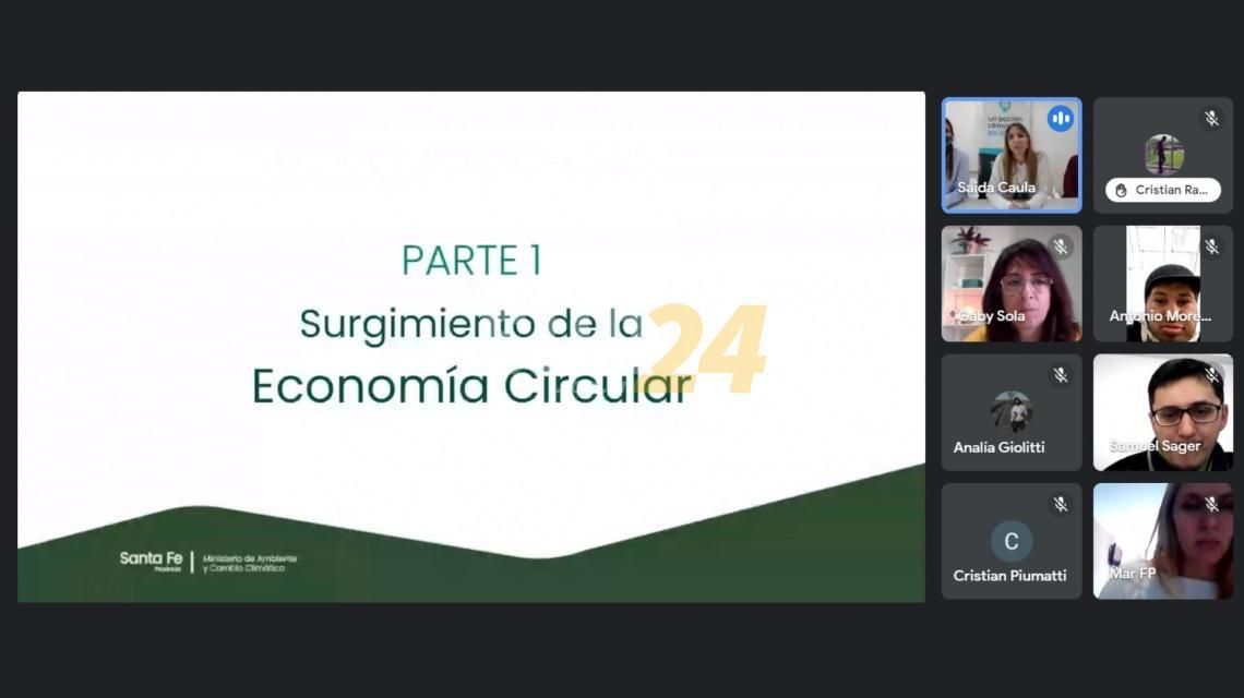 La provincia inició el ciclo de charlas “Santa Fe Más Circular”