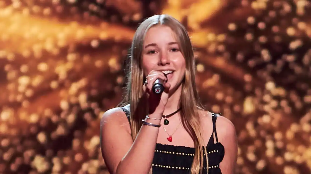 La hija de Valeria Mazza y Alejandro Gravier se lució en la televisión española.