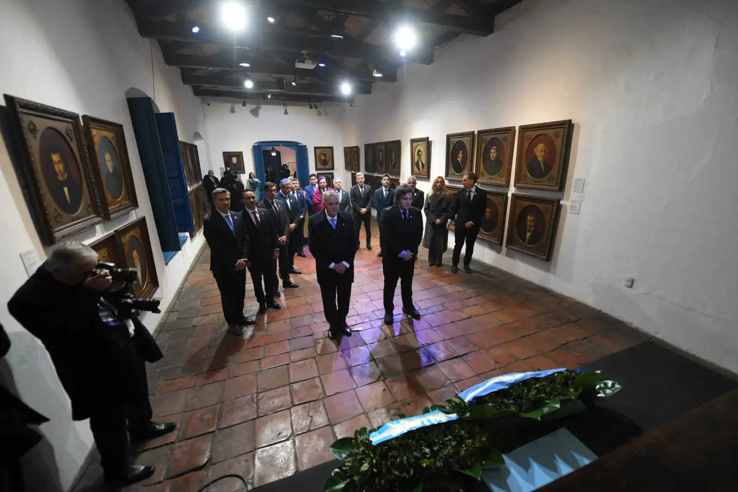 Milei junto a los gobernadores del Pacto de Mayo en Tucumán.
