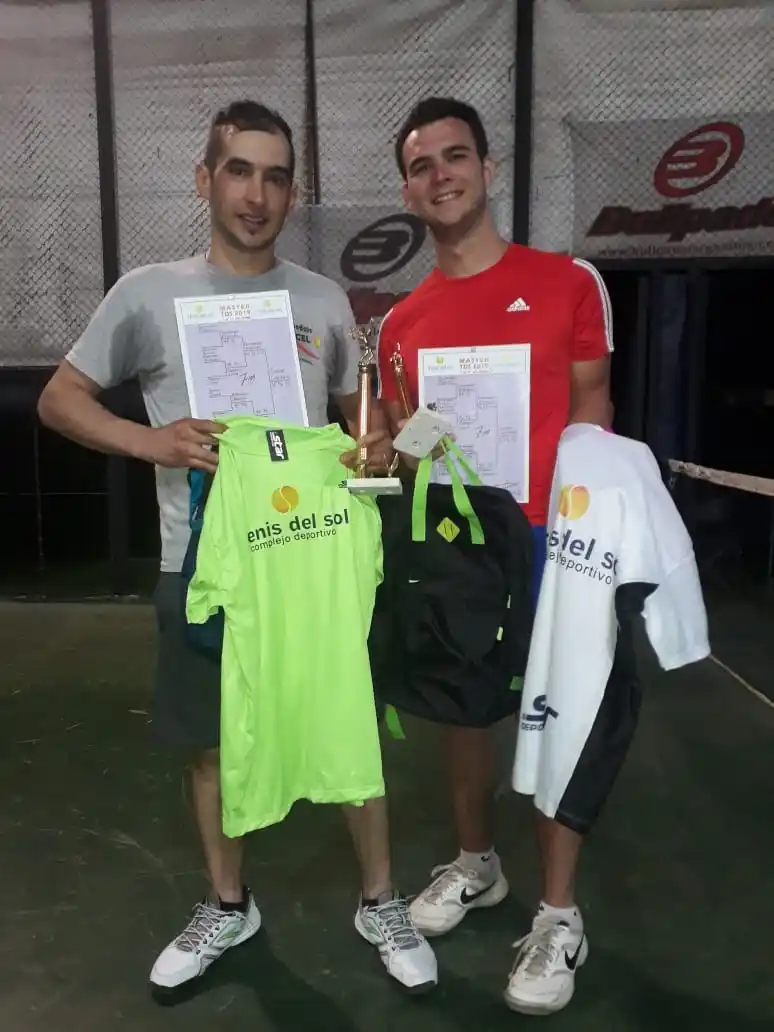 Cepeda y Liggierini se quedaron con el Master de Séptima en Tenis del Sol