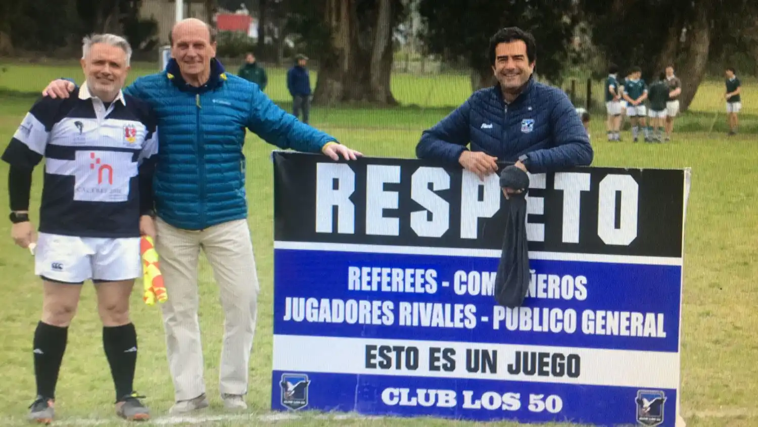 Tomás Díaz y las vivencias de un árbitro del rugby local