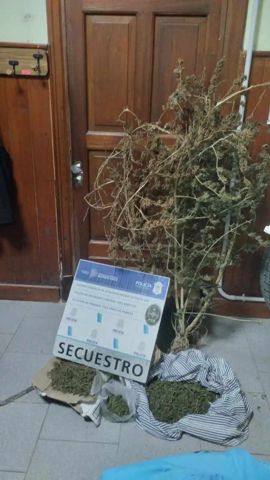 Incautaron más de un kilo de droga: hay un aprehendido por desobediencia