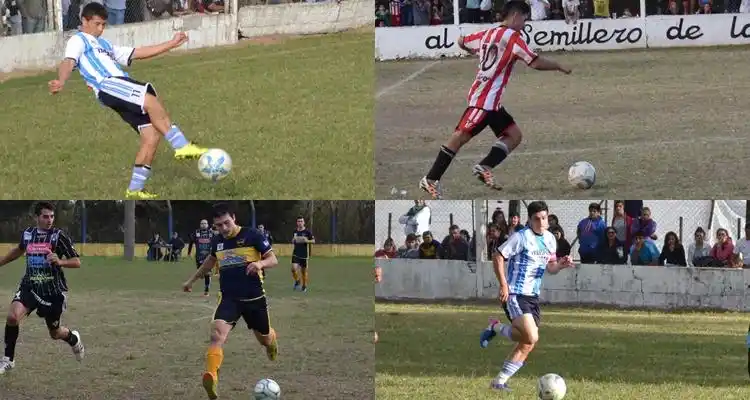 Cuatro futbolistas candidatos a ser el goleador del Apertura
