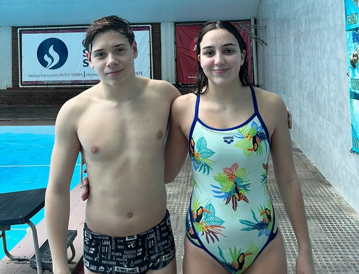 Ramiro Villa y Jazmín Abrahan, los representantes de ADA en el Nacional