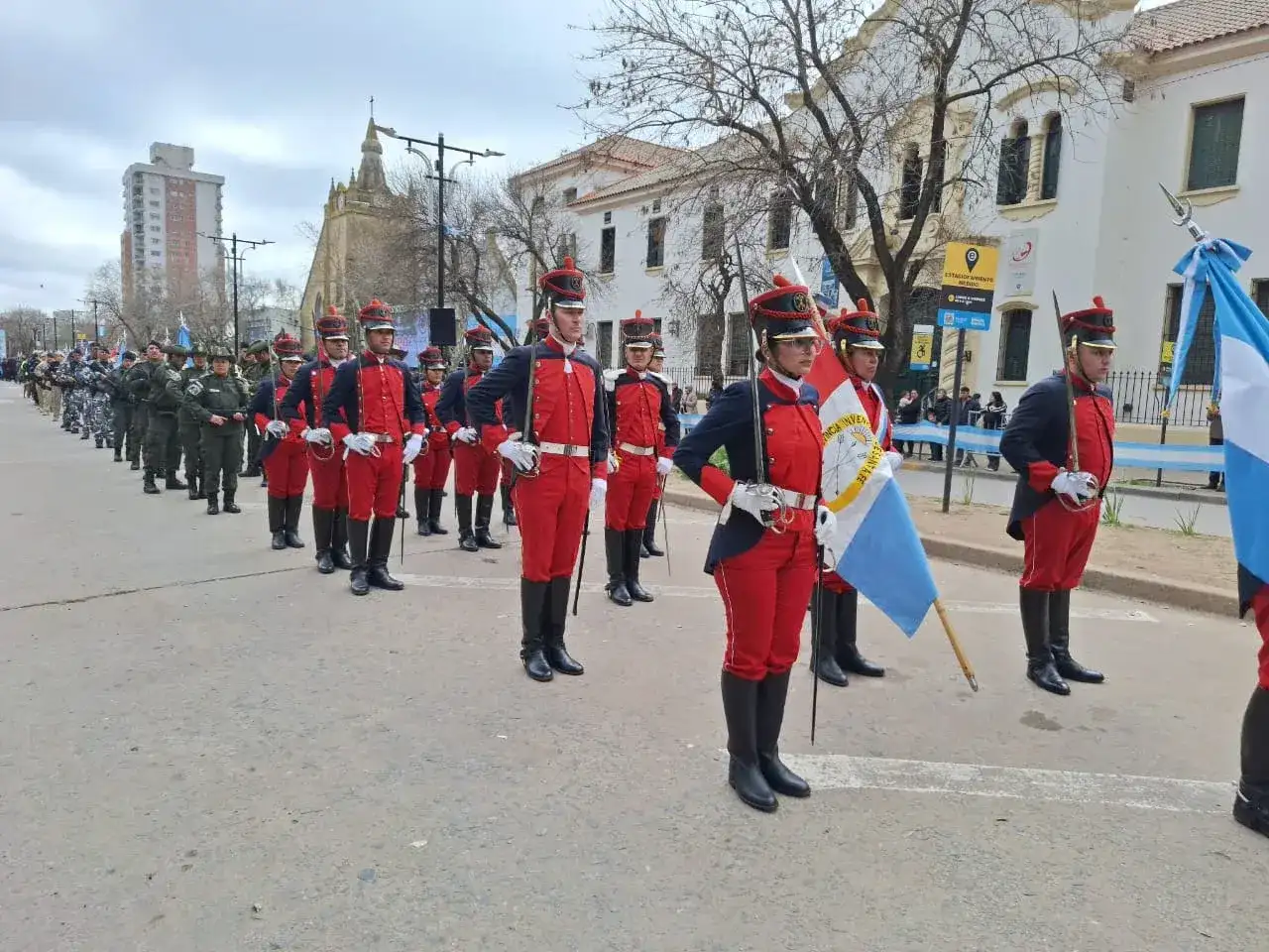 Policía desfile