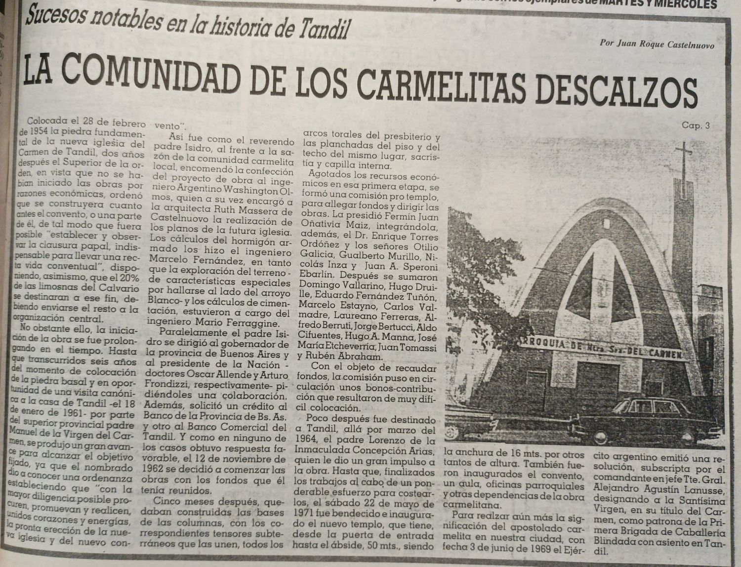 La comunidad de los carmelitas descalzos - Cap. 3