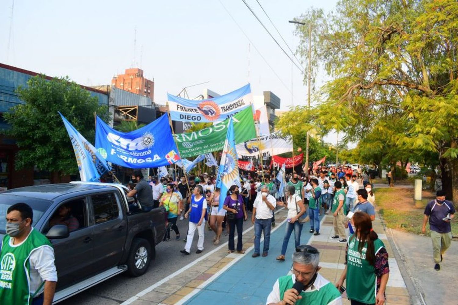 1F: Formosa se manifestó para pedir la democracia de la justicia