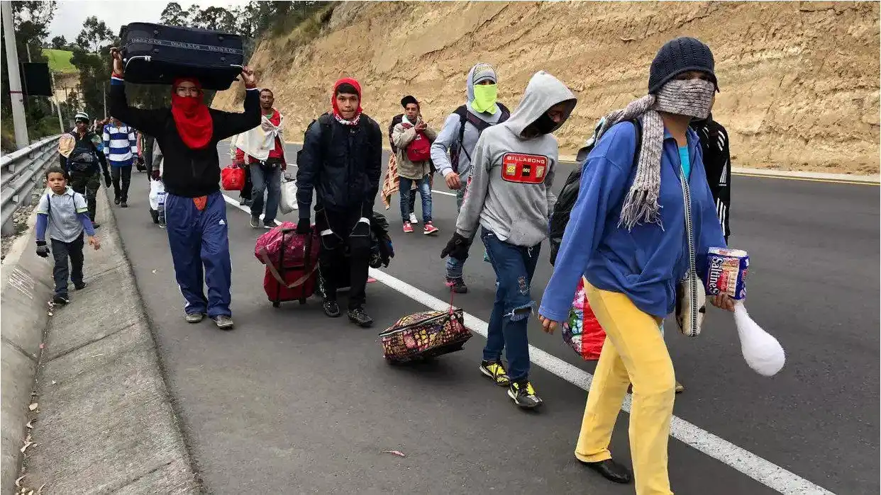 Más de un millón de migrantes venezolanos están recibiendo protección de Colombia