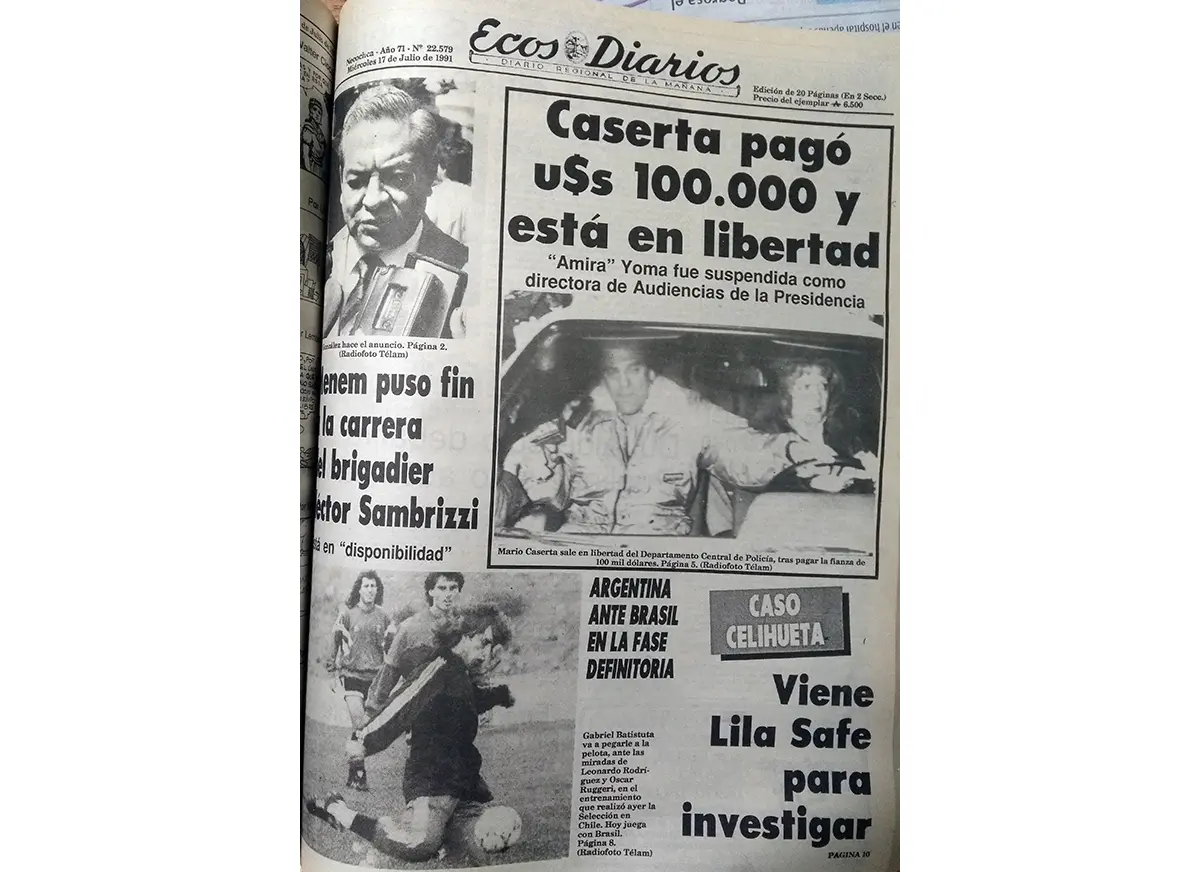 Miércoles 17 de julio de 1991