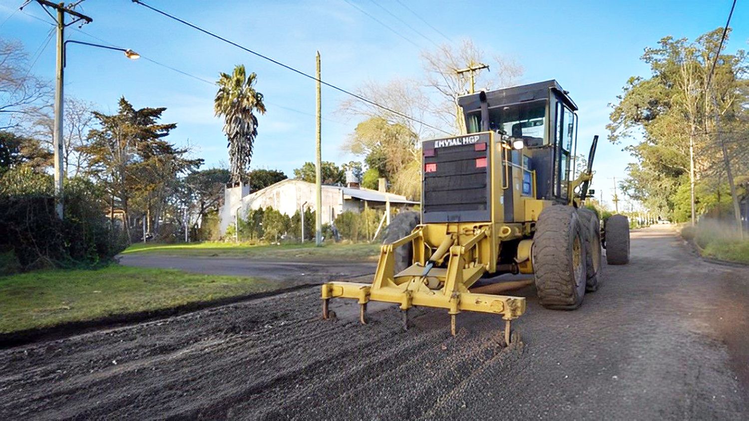 Trabajos. En barrios de Parque Camet en Mar del Plata