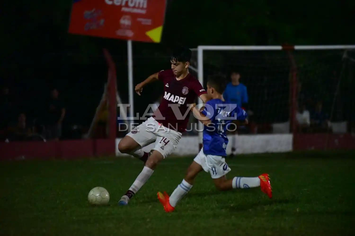 El "Grana" superó a Barrio Jardín.