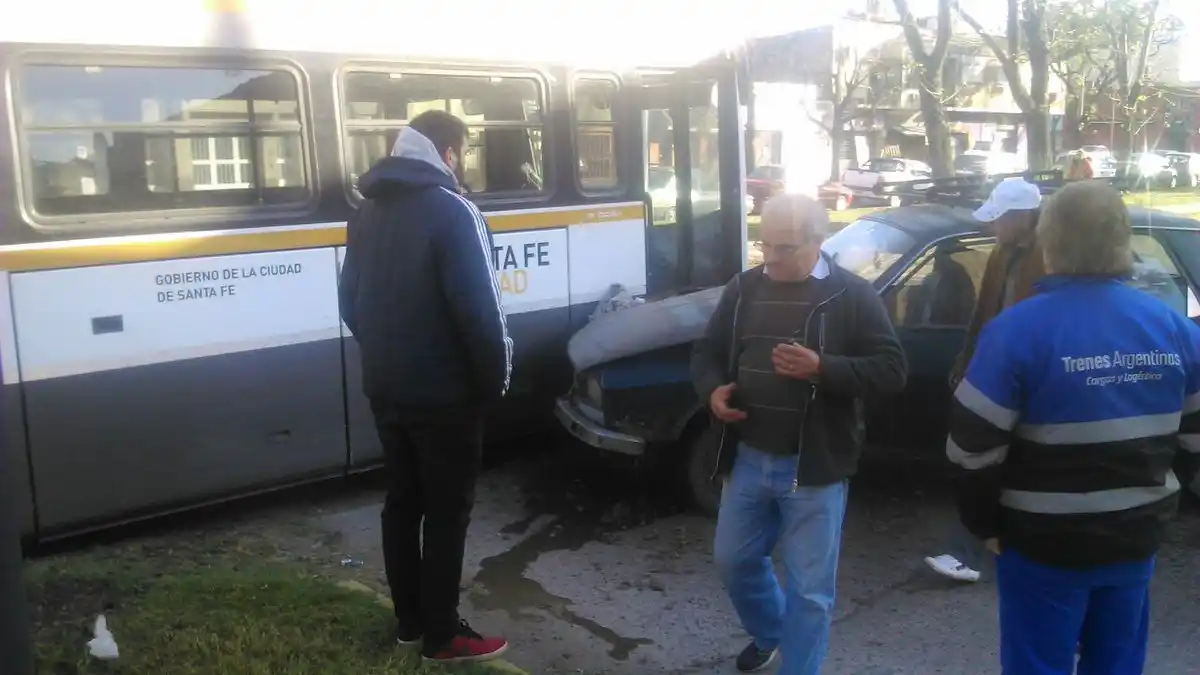 Chocó el Tren Urbano
