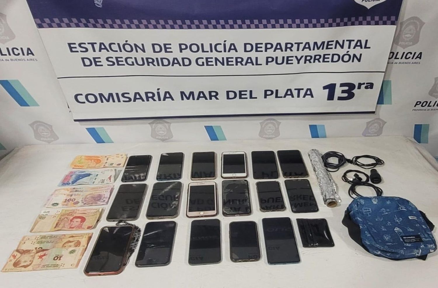 Cae banda del conurbano que robaba celulares: tenían 16