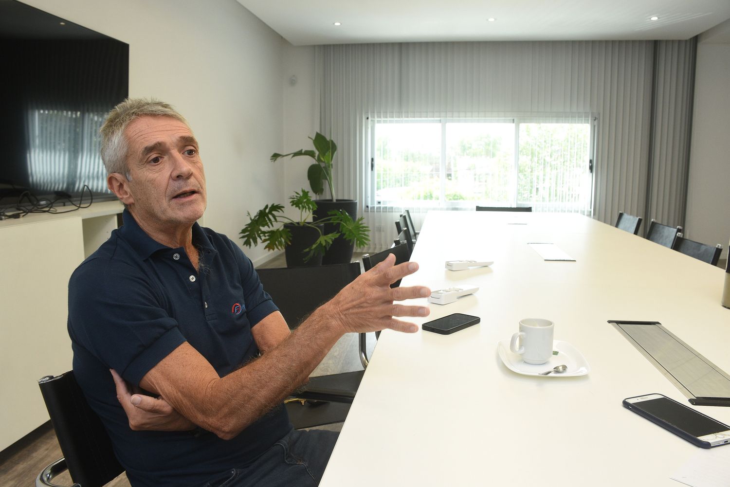 Taborda: "La caída de la producción alcanzó porcentajes históricos"