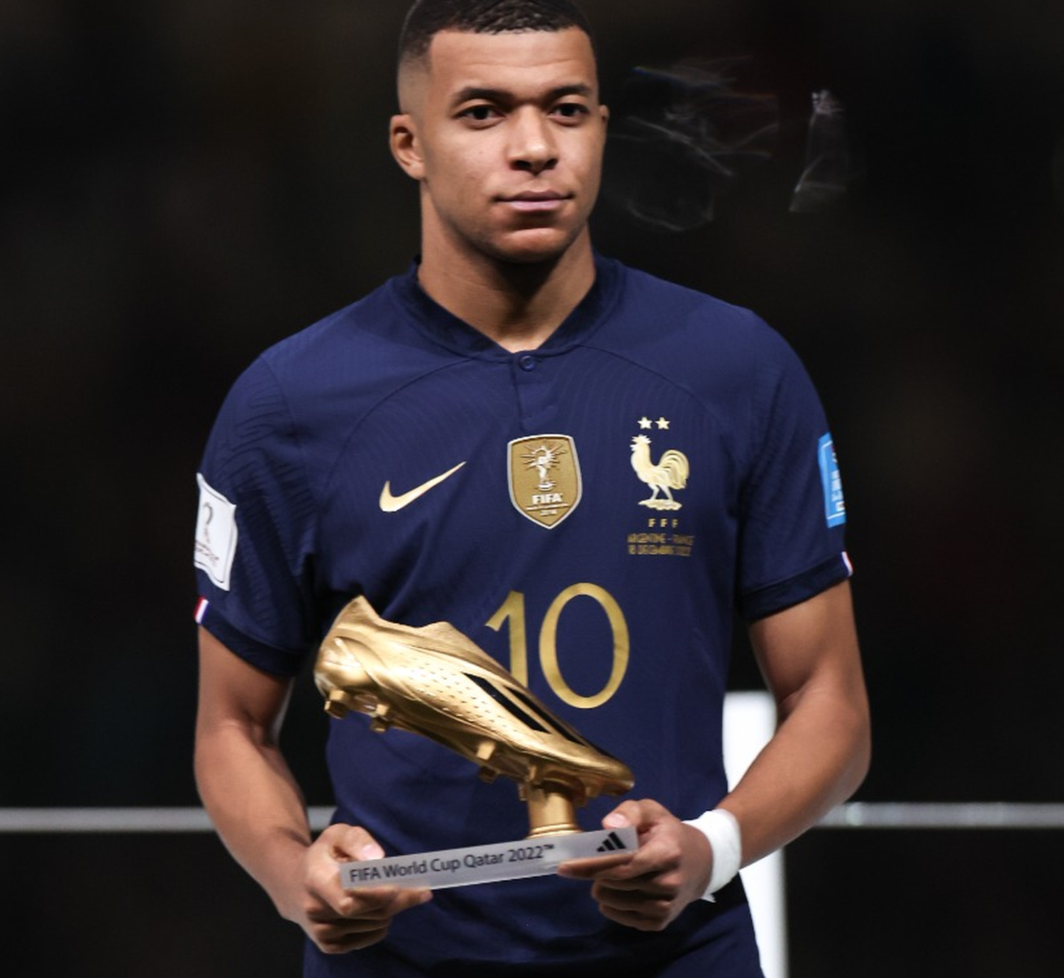 Mbappé se llevó el botín de oro como máximo goleador del Mundial