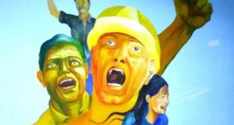 Inauguran mural en el Sindicato de Papeleros