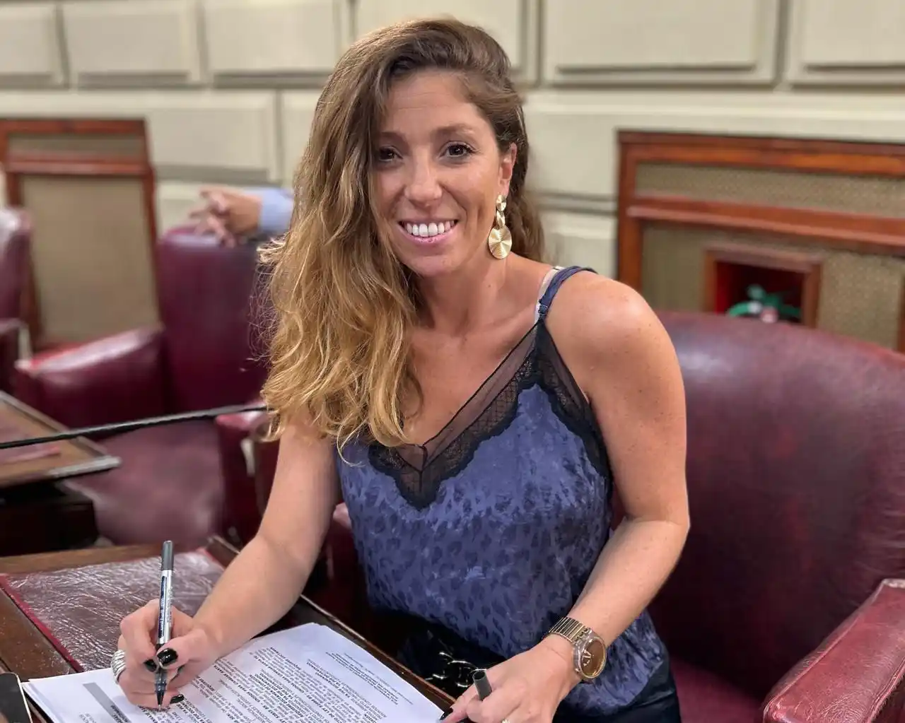 La diputada valoró la tarea desarrollada durante el año 2024.