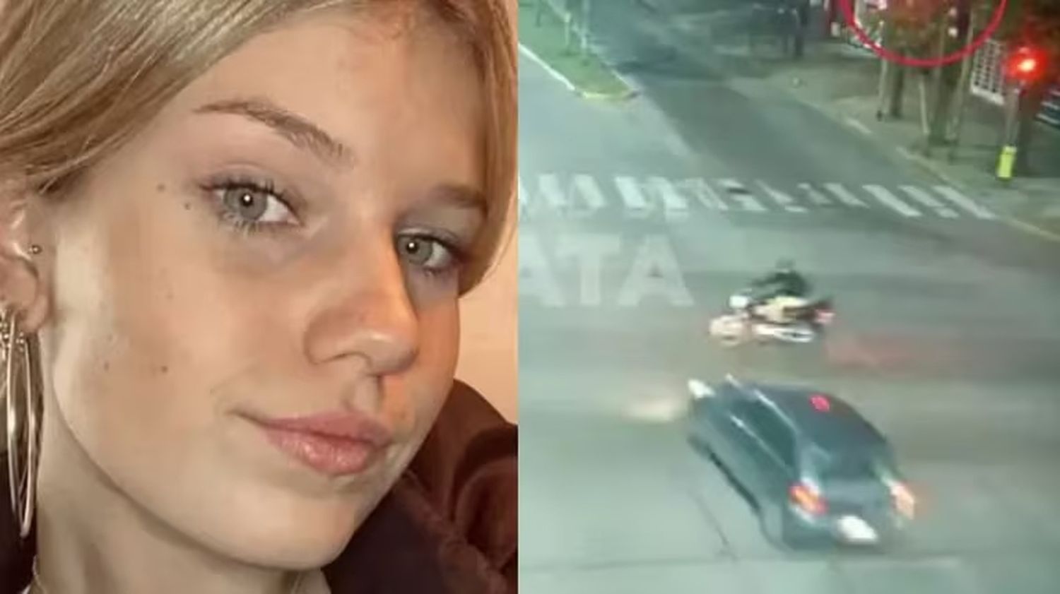 La joven está acusada de “homicidio simple por dolo eventual” tras chocar y matar a un motociclista en la esquina de 13 y 532.