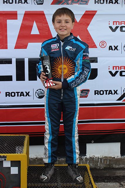 Borgert debutó en la divisional Junior Max de RMC Grand National