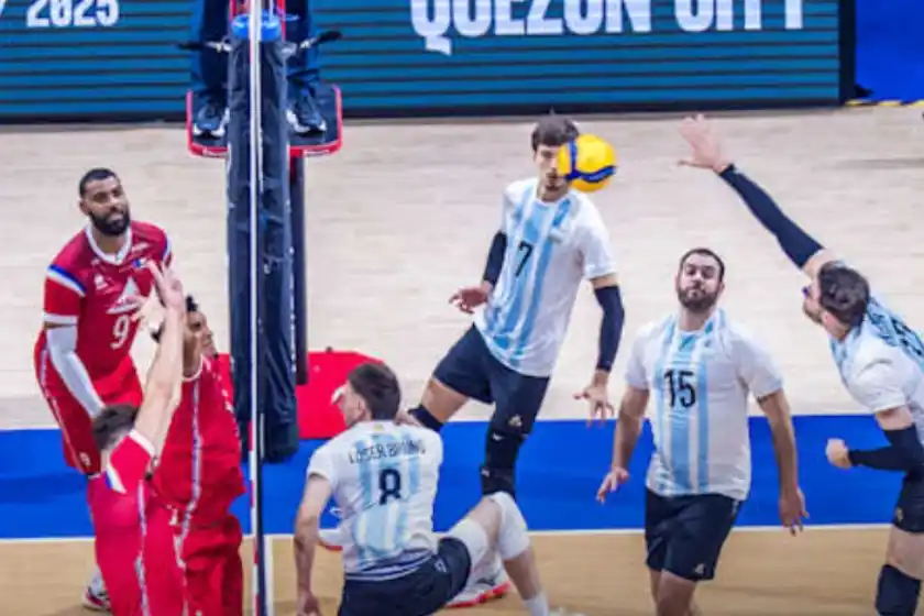 Argentina venció a Francia y avanzó a los octavos de final del Mundial de Vóley
