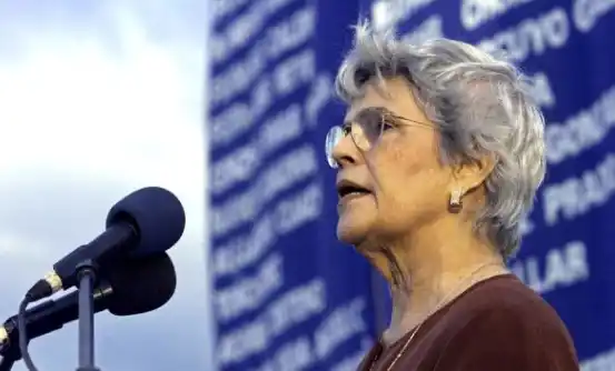 Violeta Chamorro, en una imagen de archivo.