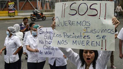 Protesta: el turno esta vez para médicos de Carabobo