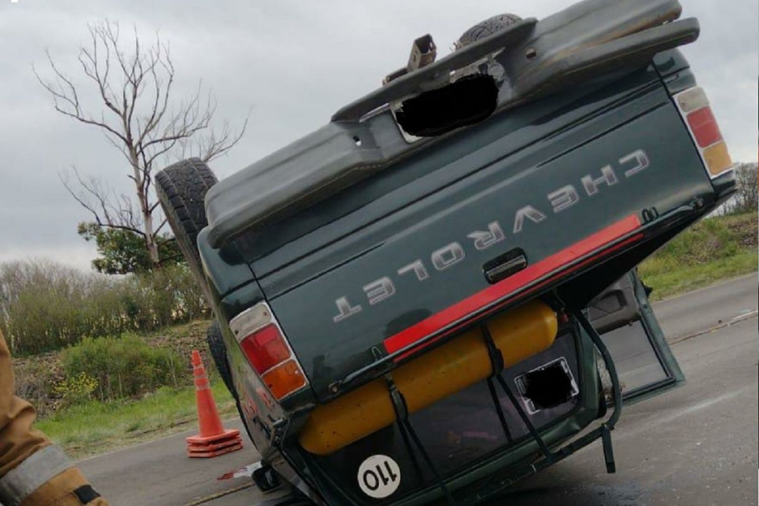 La ruta provincial 20 fue escenario de otro grave accidente