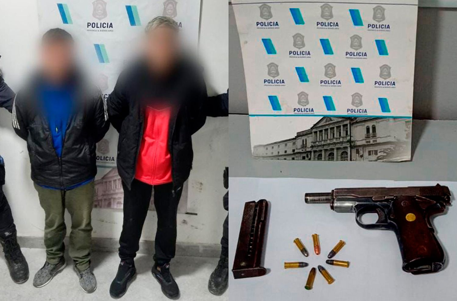 Atrapan a motochorros que azotaban una plaza: en la huida descartaron una pistola