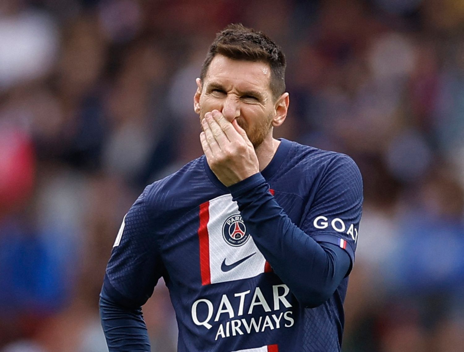 Messi, en conflicto con PSG.